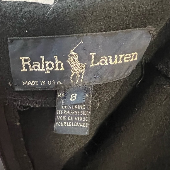 Vintage Ralph Lauren wool sheath dress - Picture 4 of 4